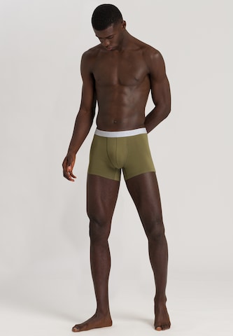 Hanro Boxer shorts ' Cotton Essentials ' in Blue