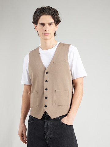 Lindbergh Tavaline suurus Ülikonnavest, värv beež: eest vaates