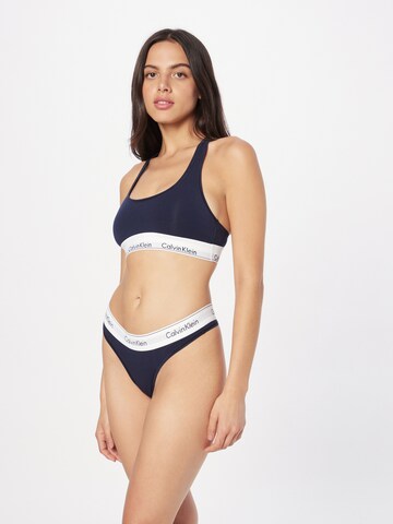 Calvin Klein Underwear Bustier Wäsche-Set in Blau: predná strana