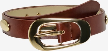 Ceinture 'YARA' ONLY en marron : devant