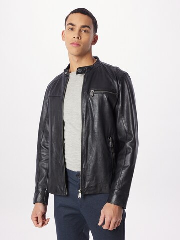 FREAKY NATION Between-Season Jacket 'Come Closer' in Black: front