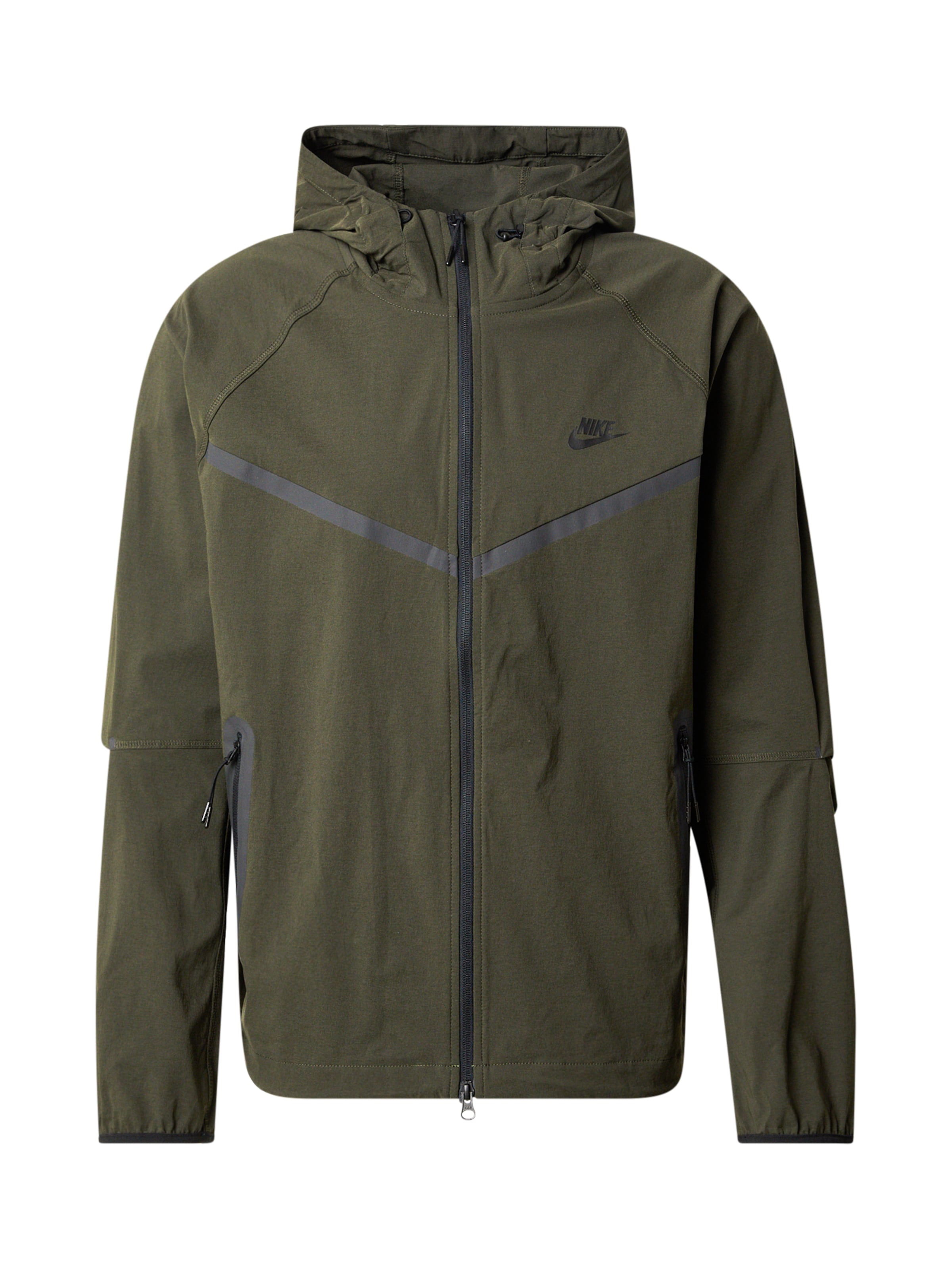 Nike Sportswear Jacke in Grün: Vorderseite