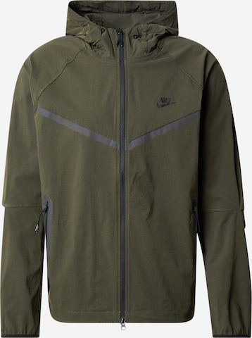 Veste mi-saison Nike Sportswear en vert : devant