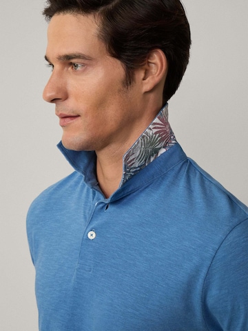 Hackett London Poloshirt in Blau