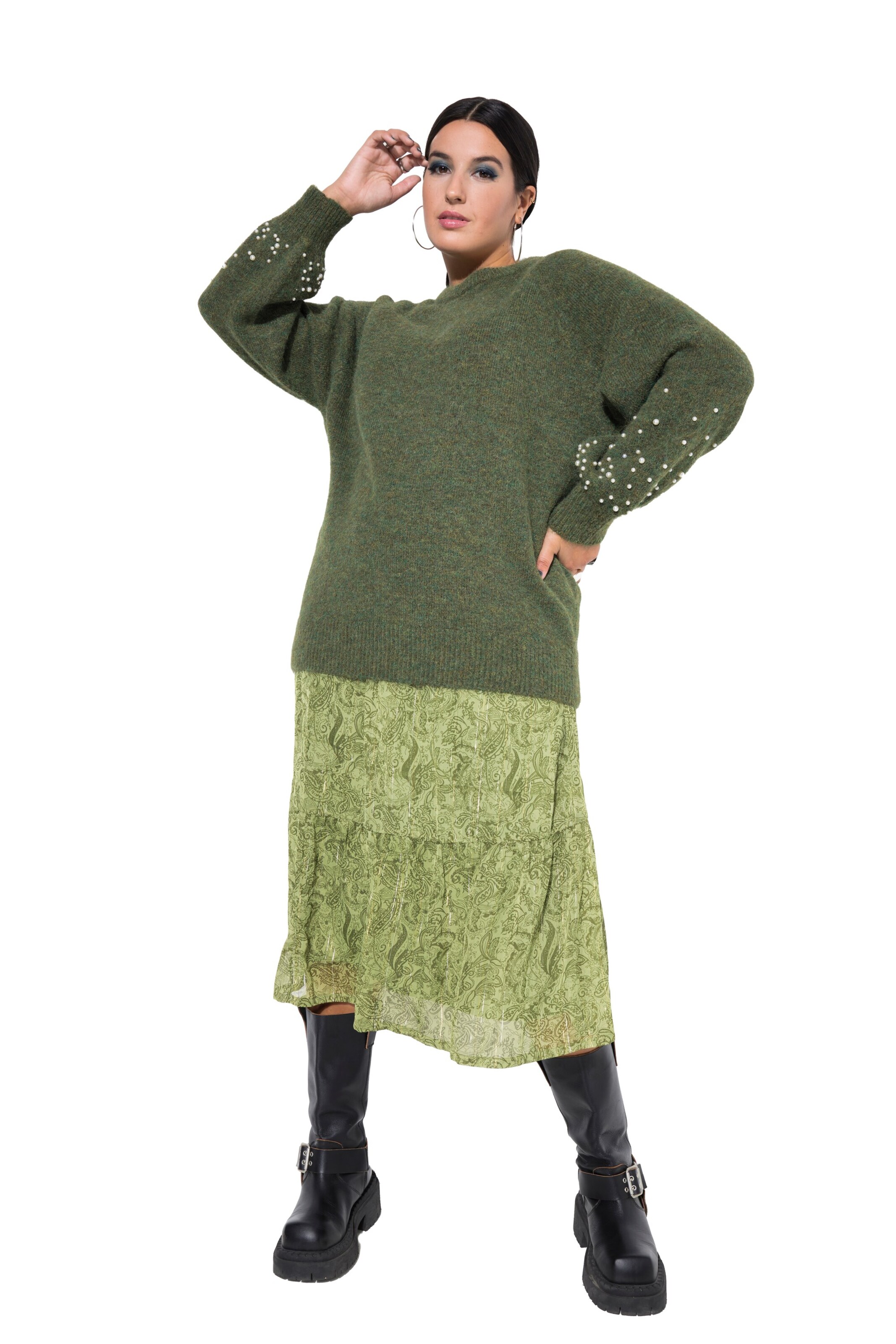 Studio Untold Sweater in Green