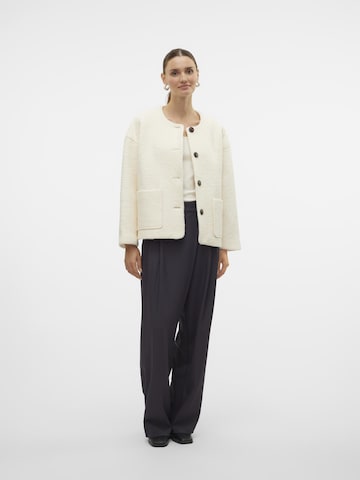 VERO MODA Overgangsjakke i hvid