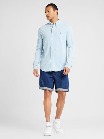 Polo Ralph Lauren Regular Fit Hemd in Blau