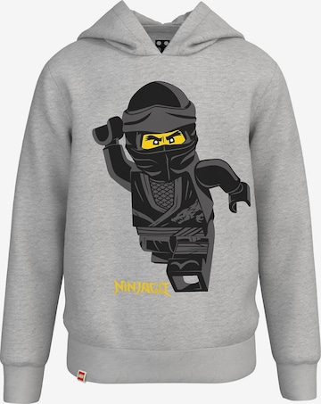 LEGO Sweatshirt 'LEGO Ninjago' in Grey: front
