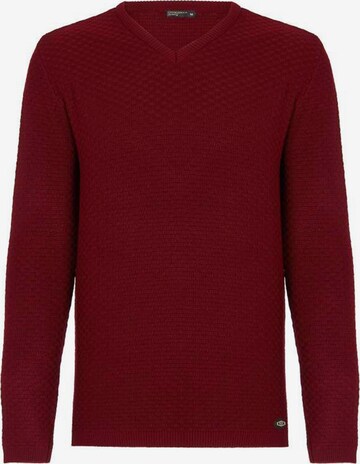 CIPO & BAXX Sweater in Red: front