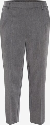 Pantalon à plis 'Sakura' Kaffe en gris : devant