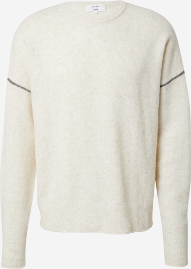 DAN FOX APPAREL Sweater 'Thilo' in Grey / Off white, Item view