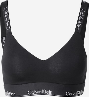 Calvin Klein Underwear Бюстгальтер в Черный: спереди