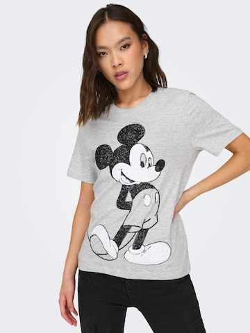 T-shirt 'MICKEY' ONLY en gris