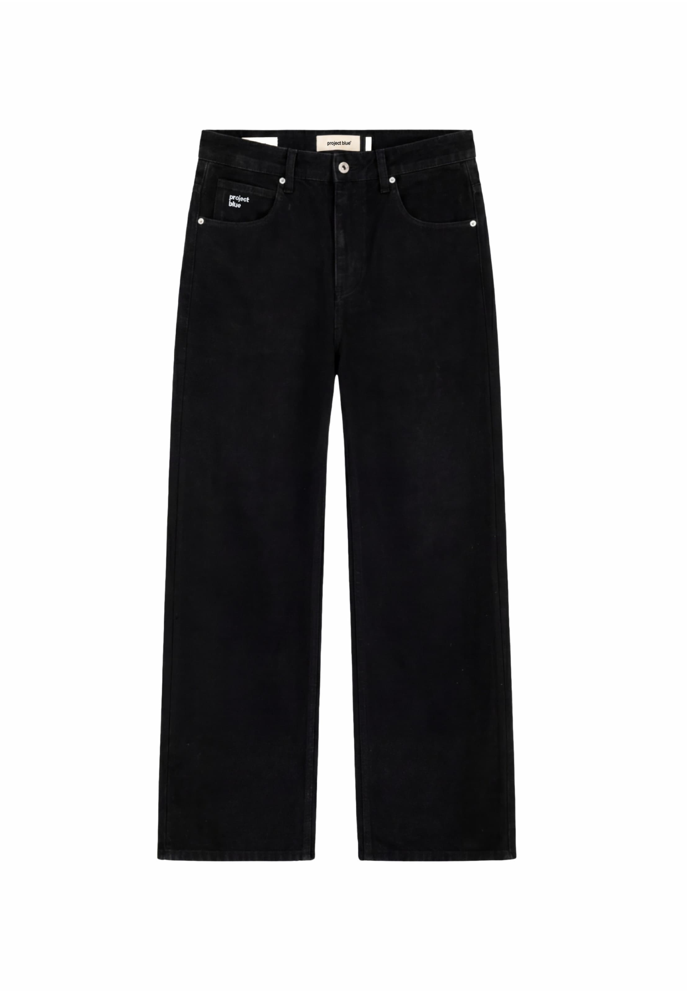 regular Jeans di Project Blue in nero: frontale