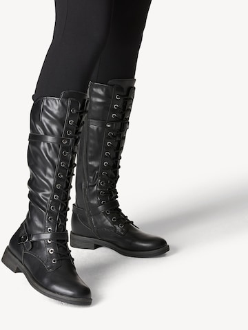 TAMARIS Lace-up boot in Black