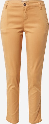 BONOBO Chino kalhoty – hnědá: přední strana