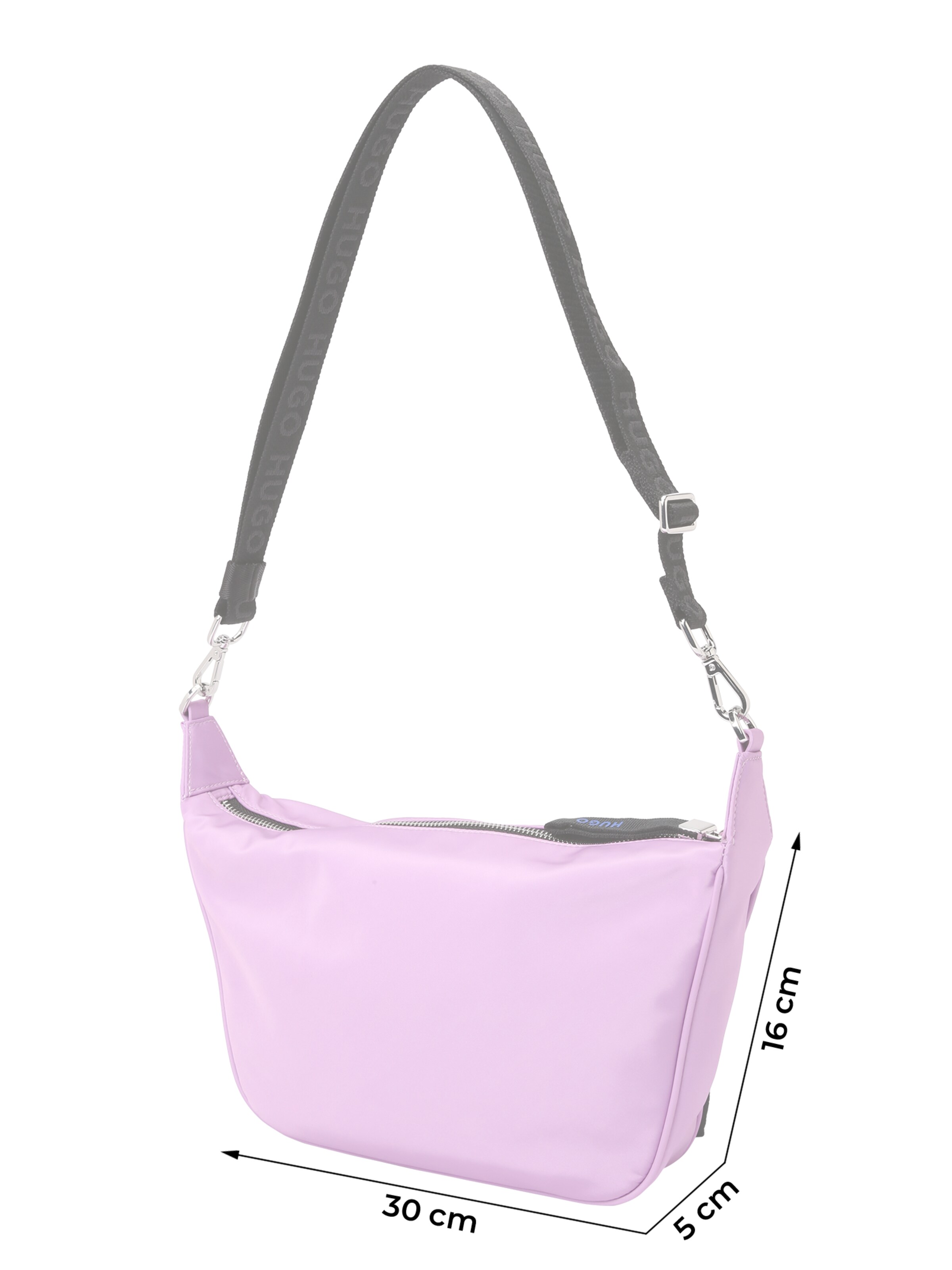 HUGO Τσάντα ώμου 'Roselyn' σε ροζ