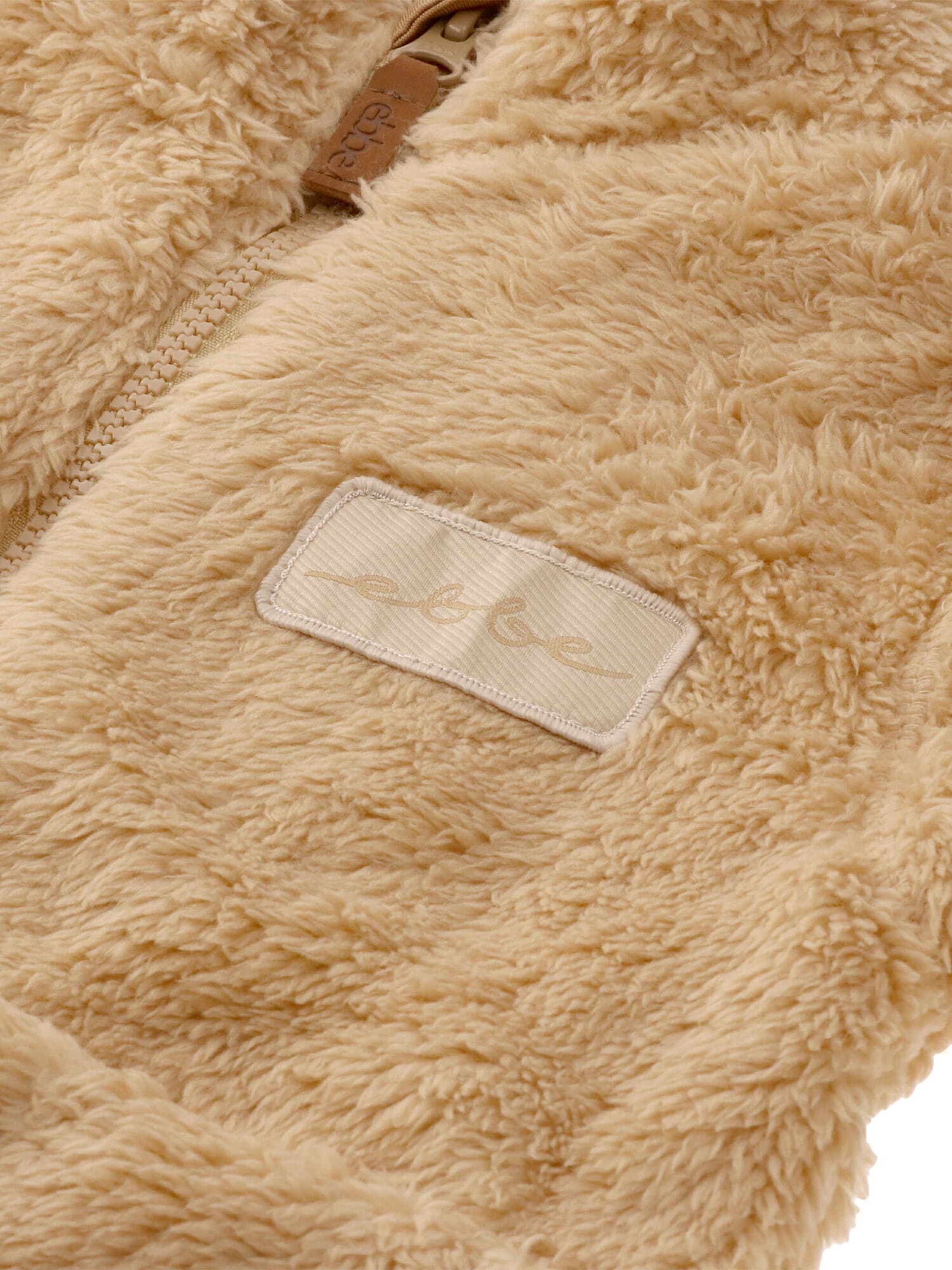 Ebbe Zip-Up Hoodie in Beige