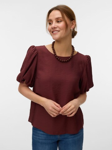 VERO MODA Top 'Nellie' in Rood: voorkant