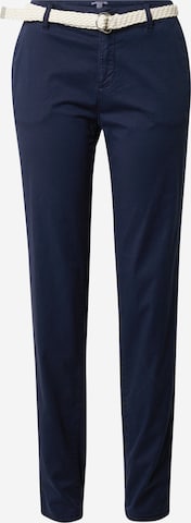 Pantalon chino ESPRIT en bleu : devant