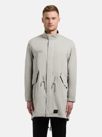 khujo Between-seasons coat in Green: front