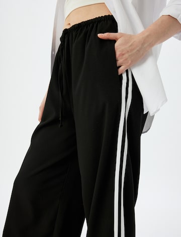 Koton Wide Leg Hose in Blau