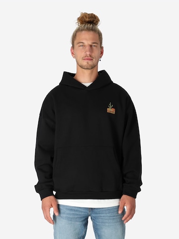 SPITZBUB Sweatshirt in Zwart: voorkant