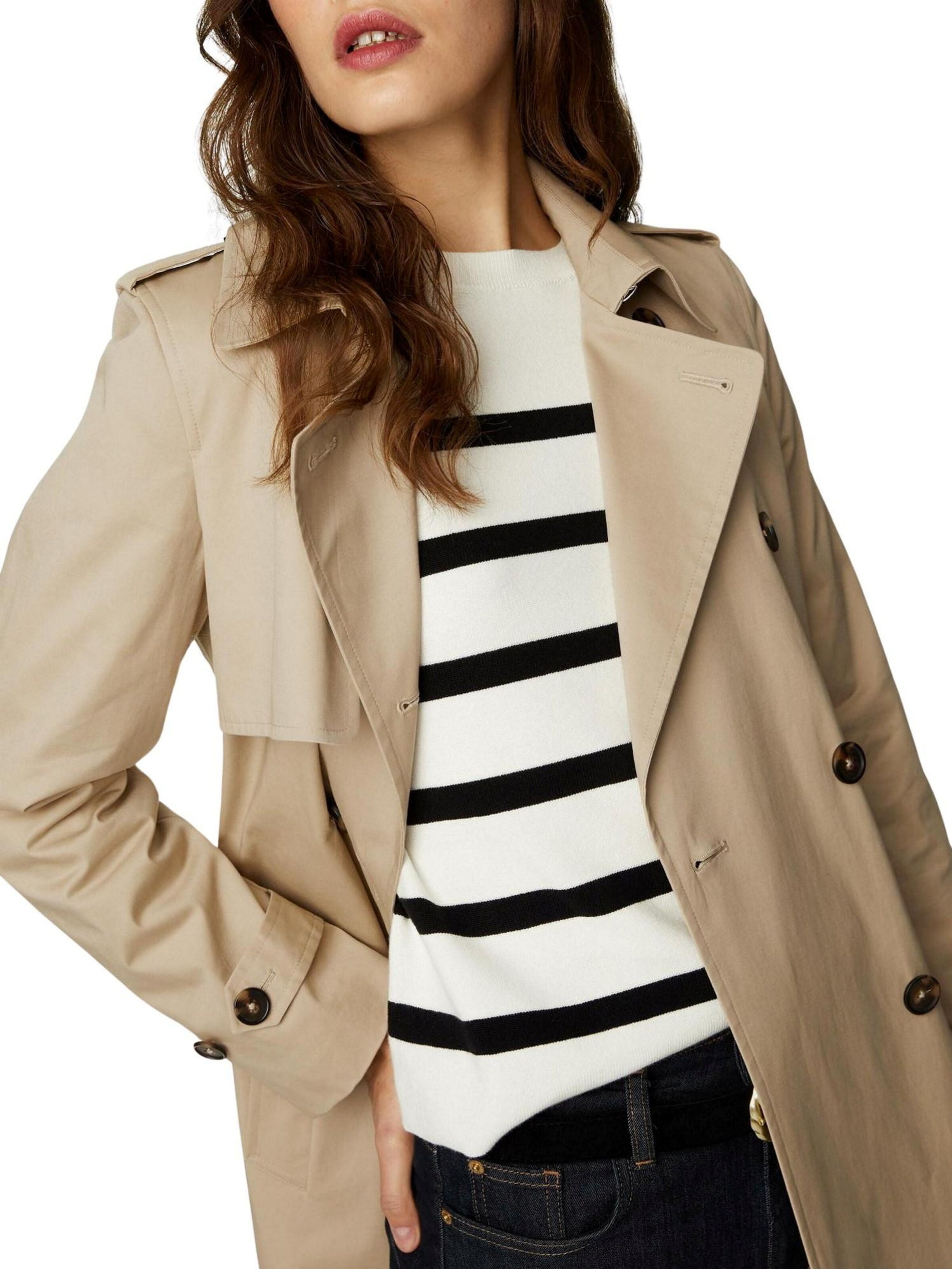 Marks & Spencer Between-seasons coat in Beige