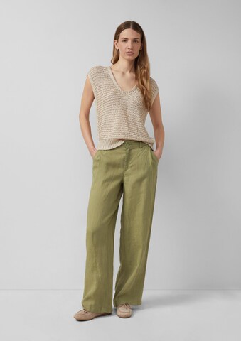s.Oliver Wide leg Trousers in Green