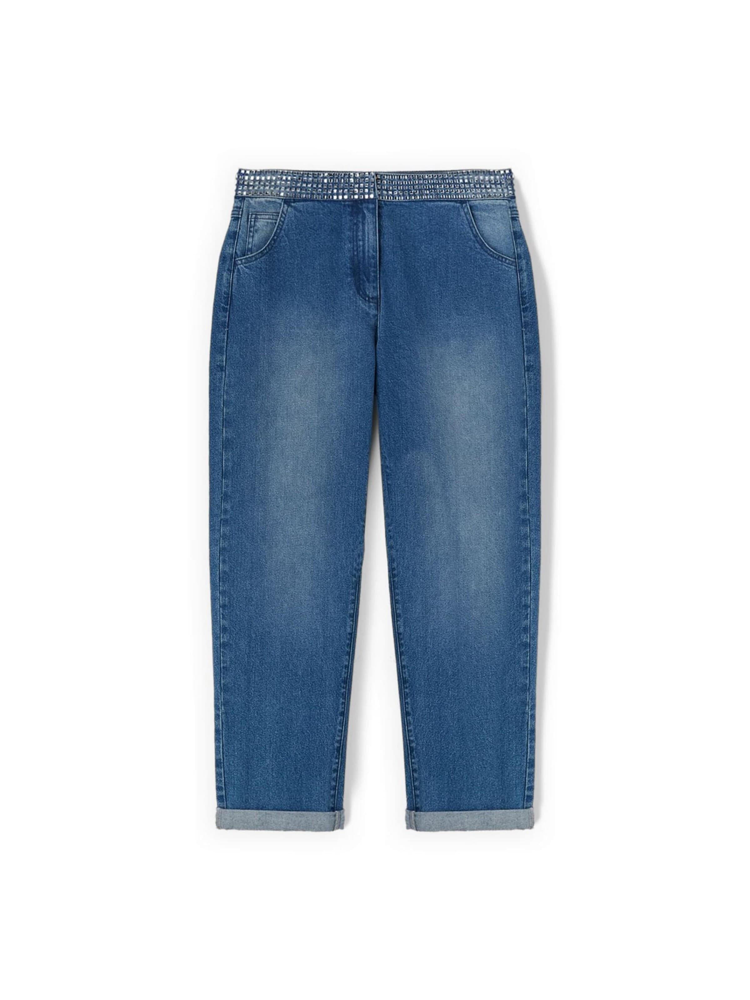 Loosefit Jeans di MOTIVI in blu: frontale