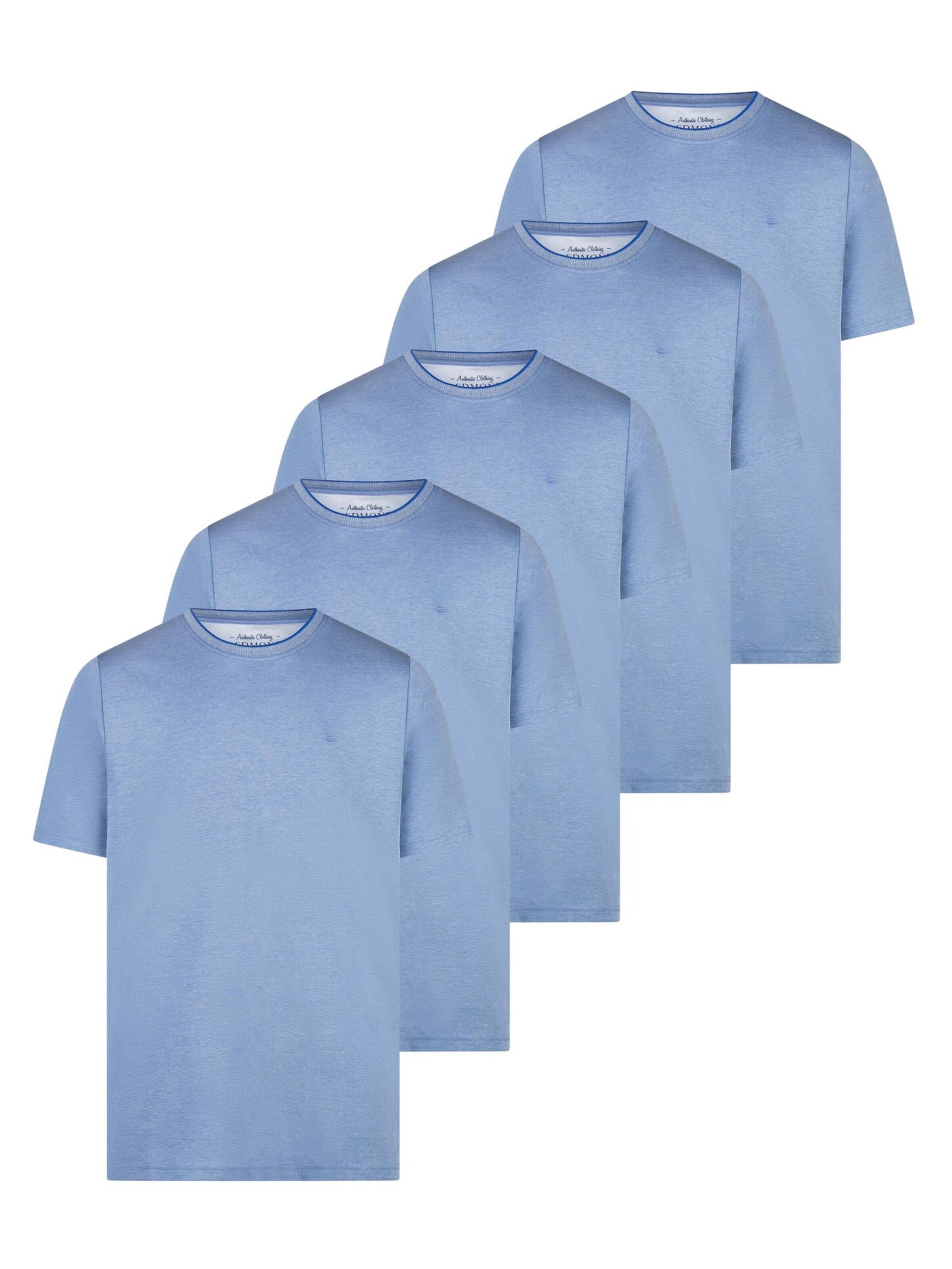 redmond Shirt 'Basic' in Blue: front