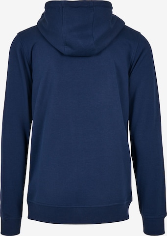 Urban Classics Zip-Up Hoodie in Blue