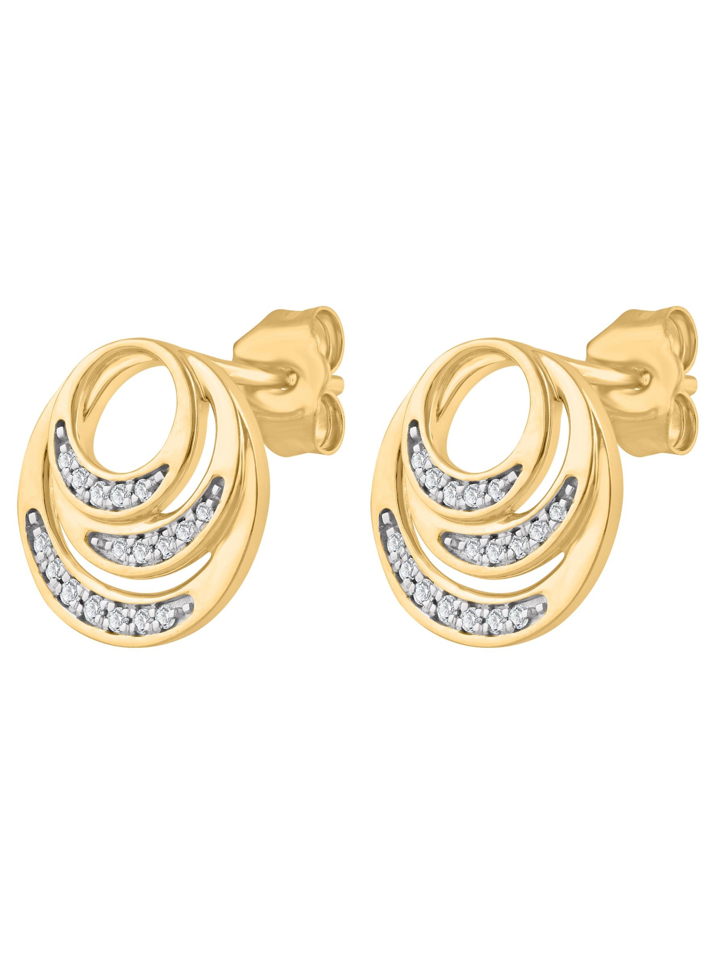 Diamant Exquis Earrings in Gold