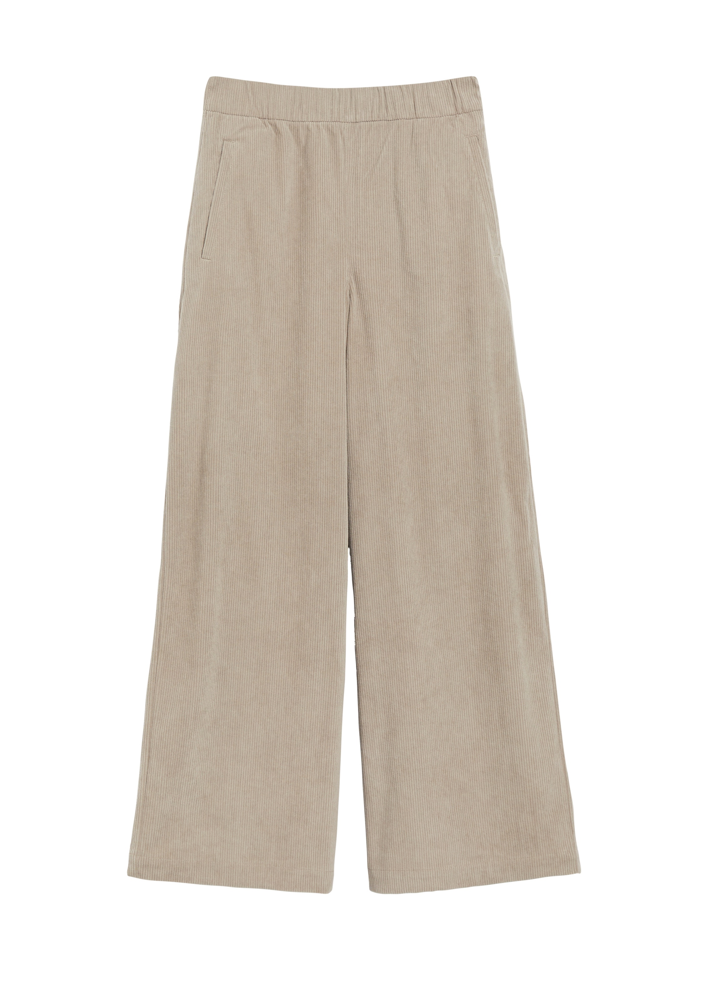 s.Oliver Loosefit Broek in Beige: voorkant