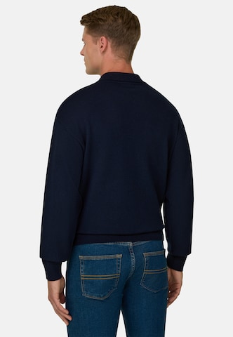 Boggi Milano Pullover in Blau: Rückseite