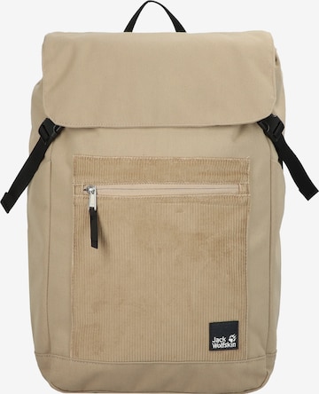 JACK WOLFSKIN Backpack 'Nature Packster' in Beige: front
