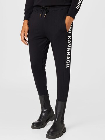 Gianni Kavanagh Slim fit Trousers 'Dubai' in Black: front