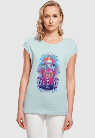 T-shirt 'Aquaman - Mera Dress' ABSOLUTE CULT en bleu : devant