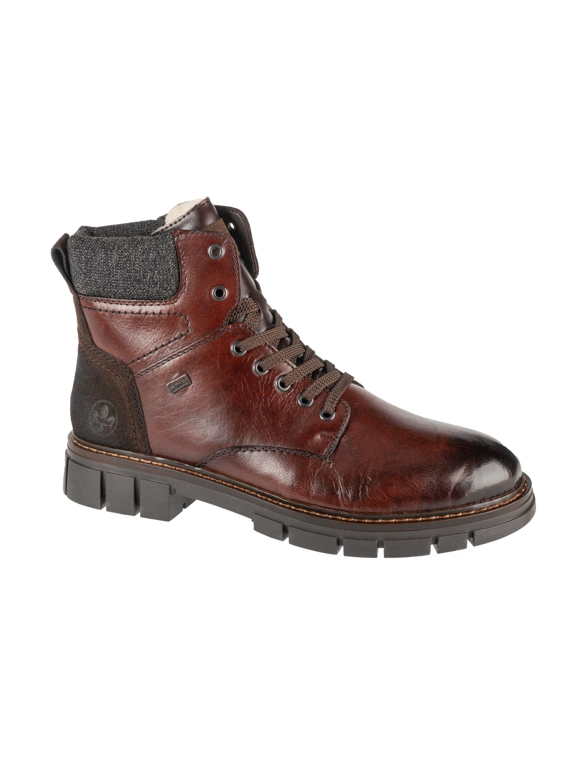 Rieker Lace-up boots 'Rieker Booties 32205' in Brown: front