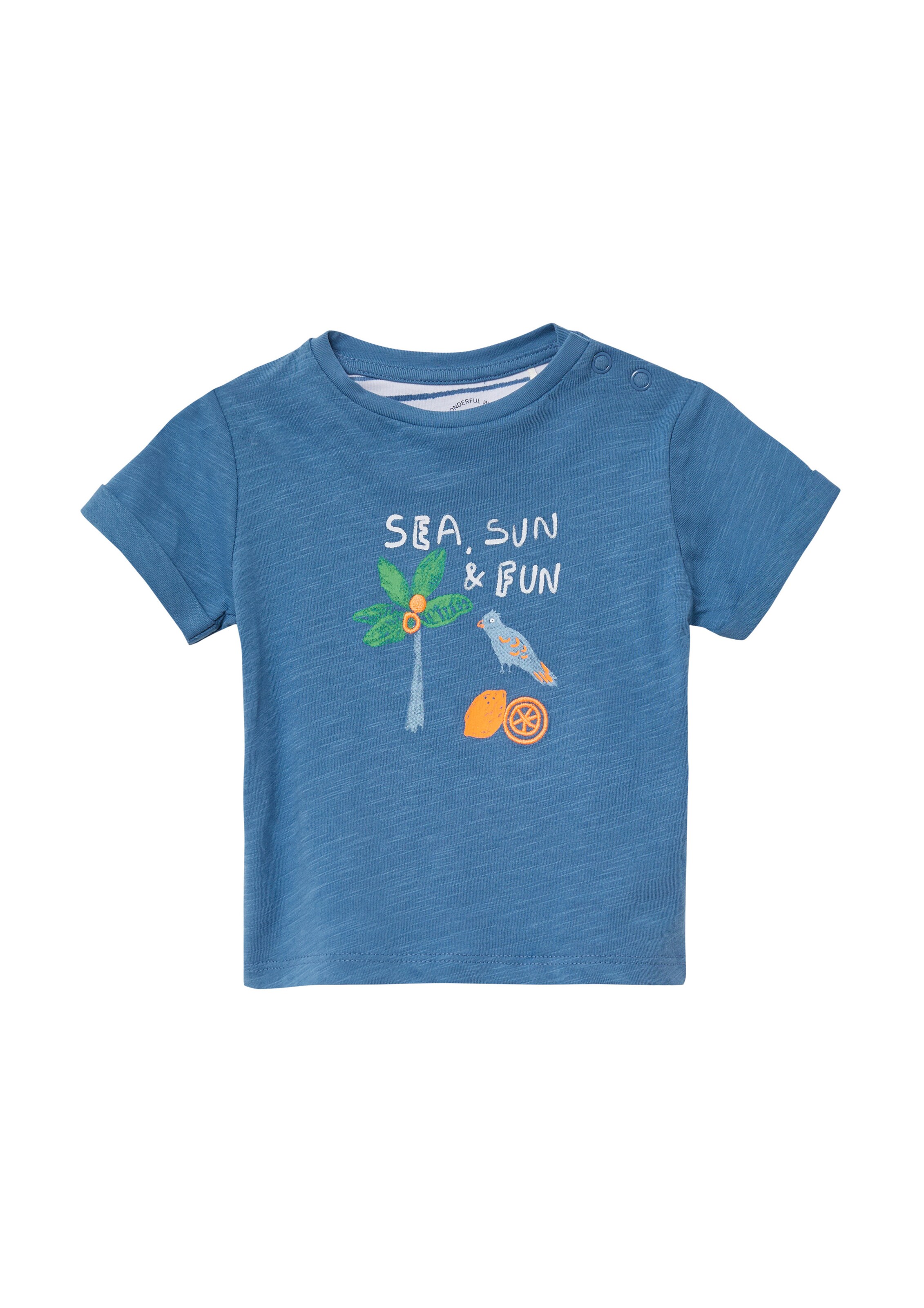 s.Oliver Shirt in Blauw: voorkant