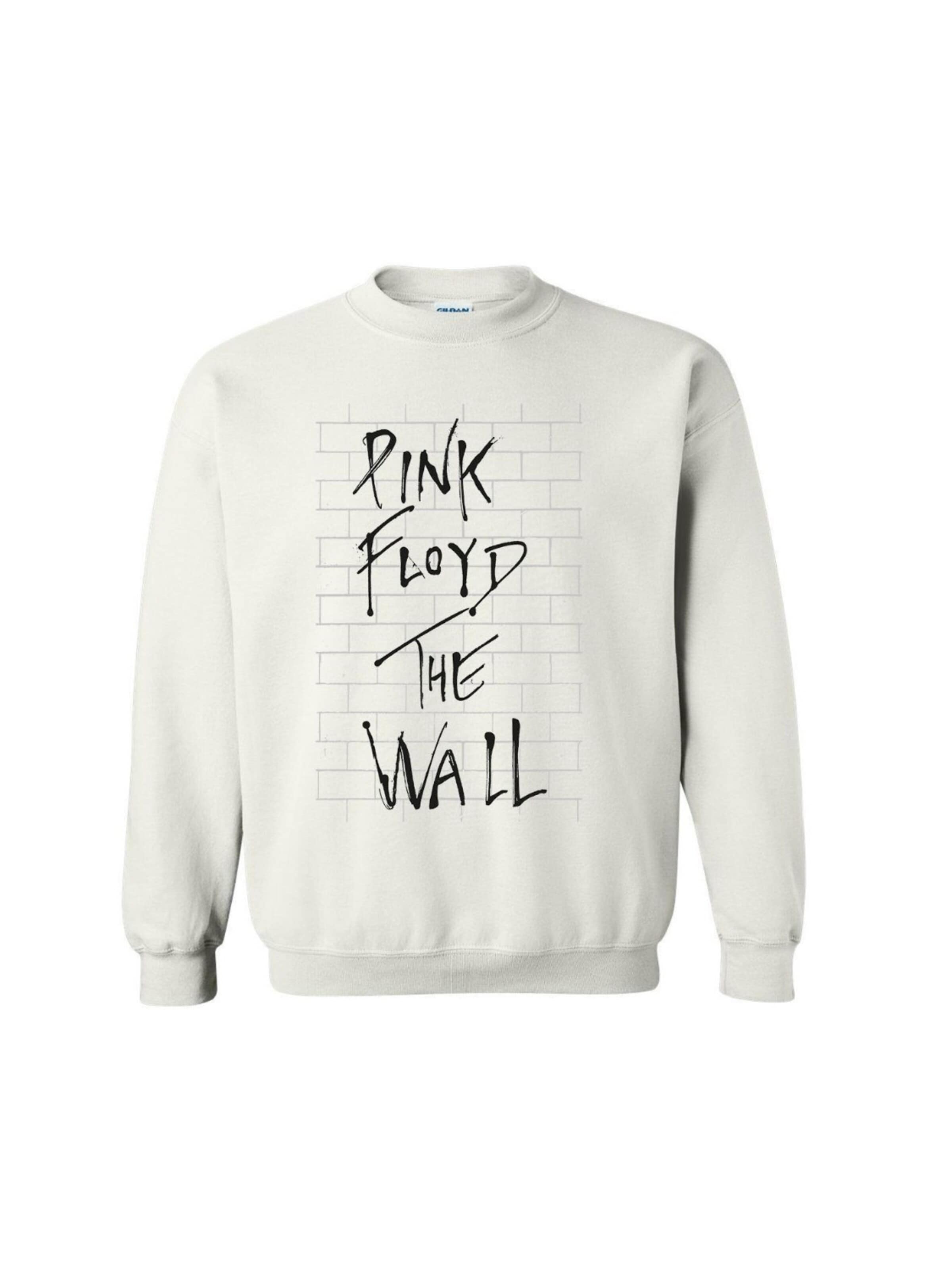Sweat-shirt 'Pink Floyd- The Wall album  Sweatshirt' Pink Floyd en blanc : devant