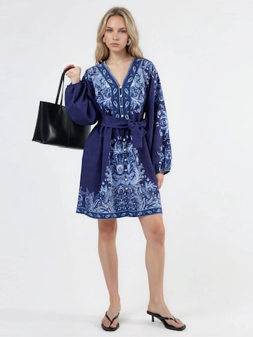 MSN Collection Sukienka w kolorze mieszane kolory