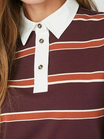 T-shirt 'Augusta' co'couture en rouge