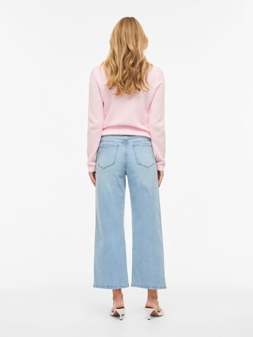 VILA Wide leg Jeans 'VIEmma' in Blauw