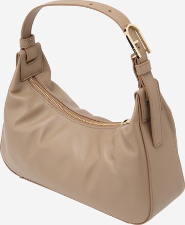 FURLA Skuldertaske 'FLOW' i beige: forside