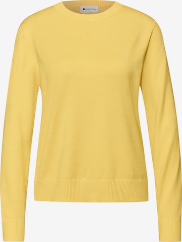 STREET ONE Pullover in Gelb: Vorderseite