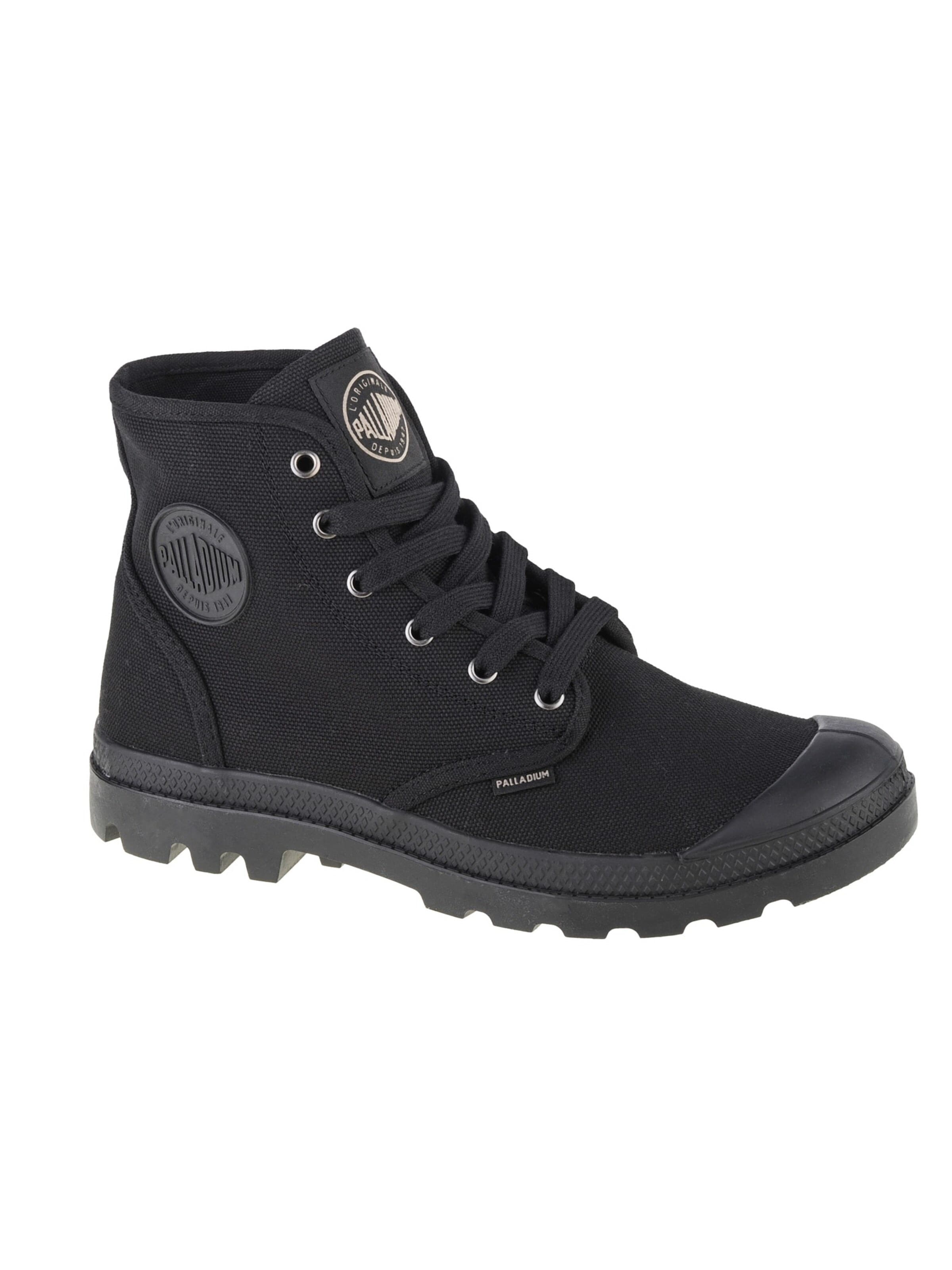 Baskets hautes 'Palladium Pampa Hi' Palladium en noir : devant