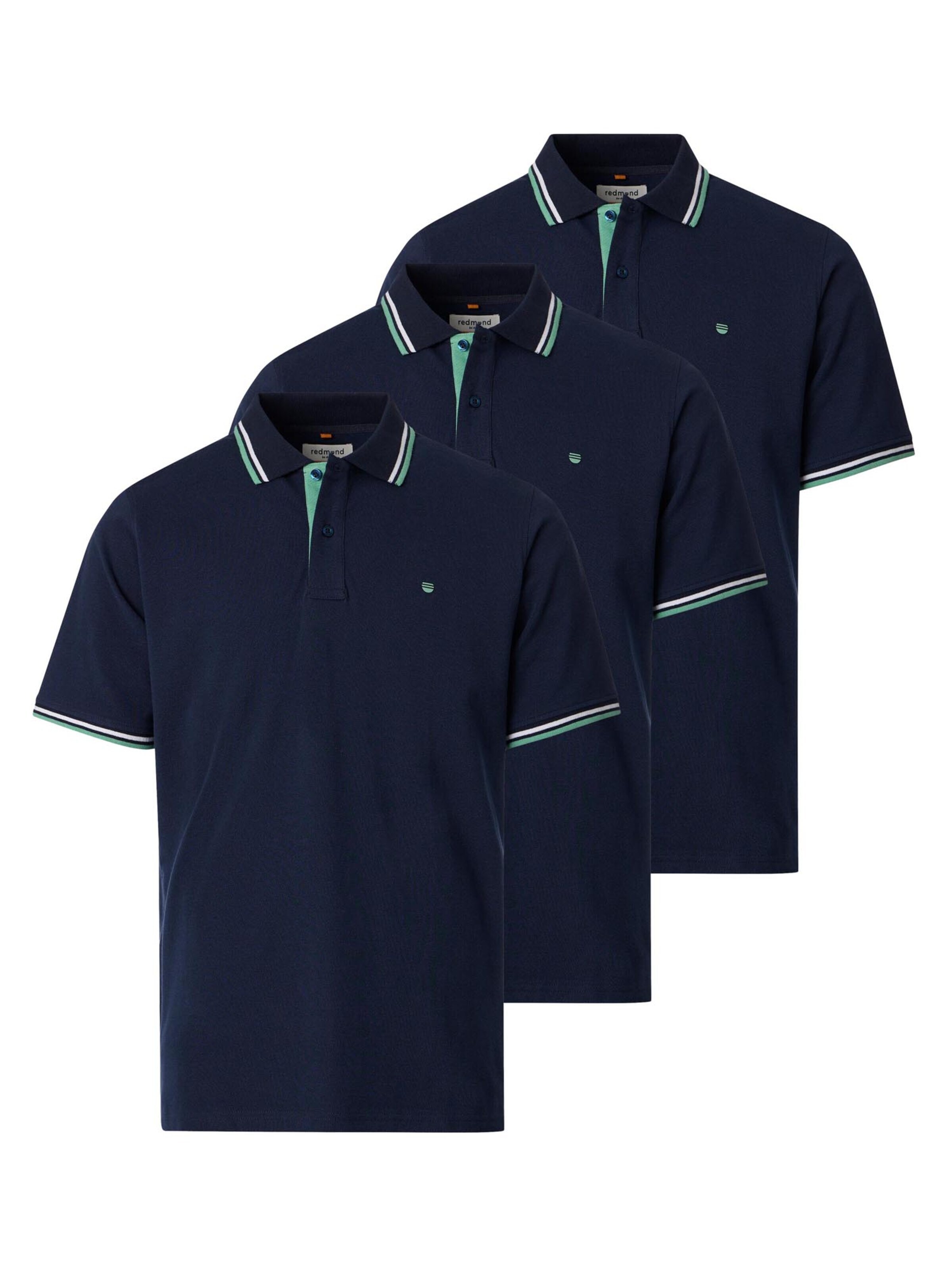 redmond Shirt 'Basic' in Blue: front