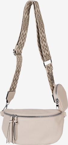 styleBREAKER Crossbody bag '2-Teiliges Set Halbmond Crossbody Bag' in Beige: front