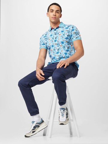 A Fish named Fred - Camiseta en azul